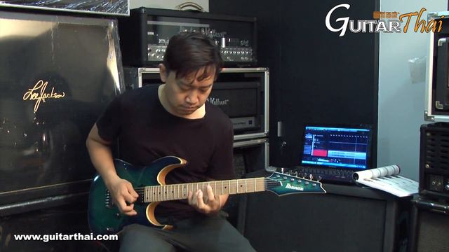 Review Ibanez RG652AHMFX Nebula Green Burst смотреть онлайн