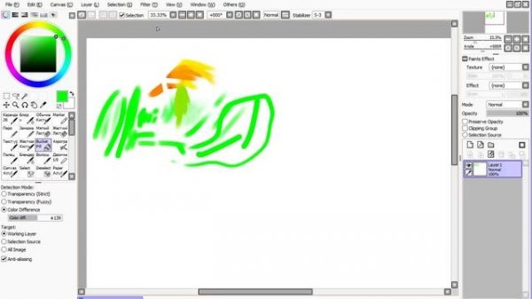 Paint Tool Sai: Функции, инструменты, возможности.