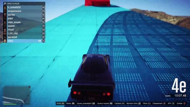 LA PLUS LONGUE SPIRALE JAMAIS VUE SUR GTA 5 ONLINE смотреть онлайн