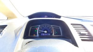 Honda Civic 4D, замер расхода топлива, рабочего и нерабочего лямбда-зонда.