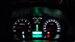 Пересвет панели приборов и блока климат-контроля Hyundai Sonata :)