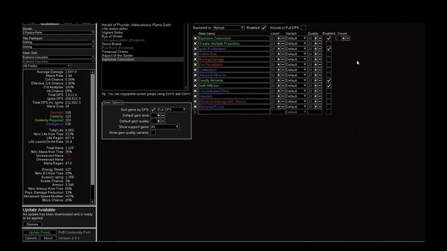 Explosive Concoction PoE POB Path of Building Numbers are HERE смотреть онлайн