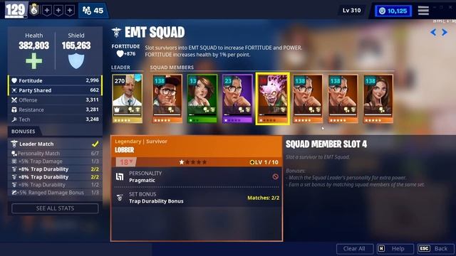 Fortnite STW how to Increase / Max your traps durability ??For endurance & SSDS смотреть онлайн