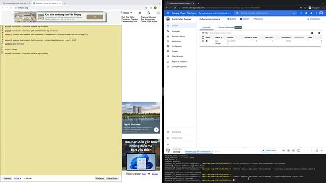 Qwiklabs: Kubernetes Engine: Qwik Start : Deploy to Kubernetes in Google Cloud смотреть онлайн