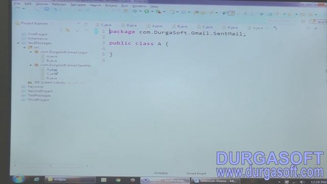 Selenium - Packages in WebDriver смотреть онлайн