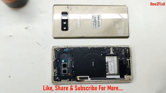 Samsung Note 8 (SM-N950F) Disassembly || Samsung Galaxy Note 8 Teardown смотреть онлайн