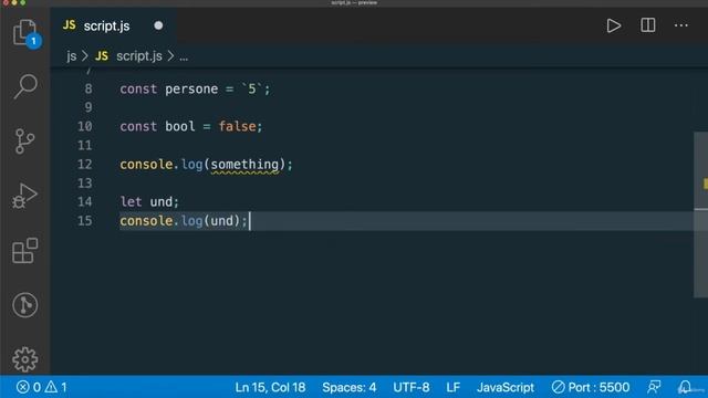6 Классификация типов данных в JavaScript смотреть онлайн