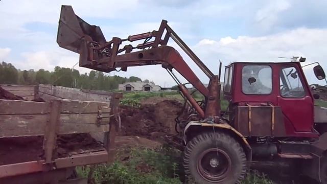 трактор самодельный рабочий момент № 3 без базара смотреть онлайн