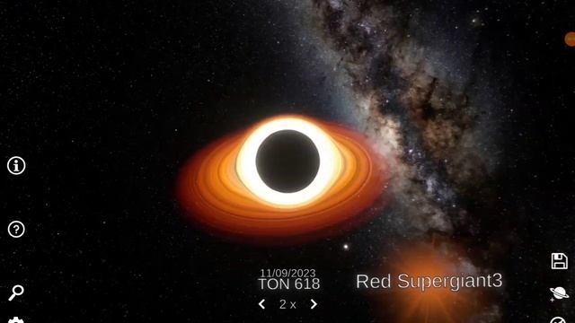 TON 618, Solar system simulator смотреть онлайн