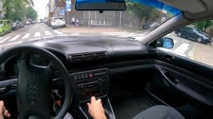ретро тест драйв ауди а4 Б5(1.8 125л.с.)обзор/дизайн/вождение