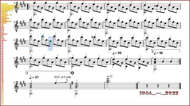 Romance d'amour, guitar solo смотреть онлайн