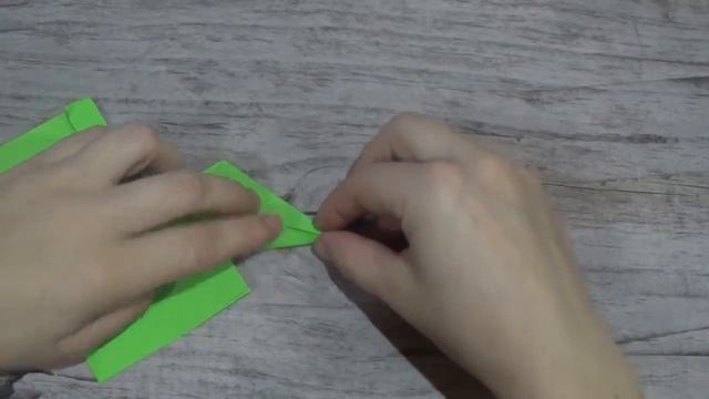 Бантик из бумаги #оригами смотреть онлайн