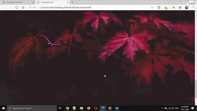 Horizontal Page Scrolling using Html CSS | NoorHUB смотреть онлайн