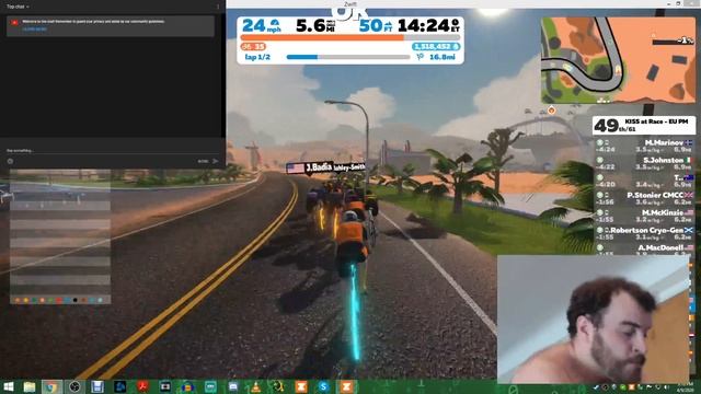 Zwift Bike/Run Race #1 смотреть онлайн