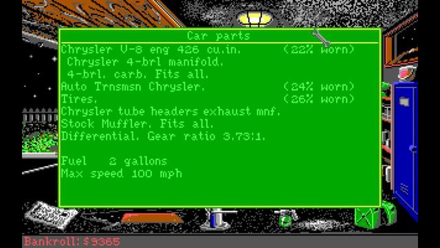 Street Rod 2 [MS-DOS] | (1991) | Logical Design Works