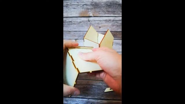Заготовка из дерева "Чайный домик" смотреть онлайн
