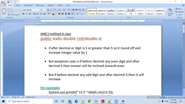 Math Library Function in JAVA In Single Video смотреть онлайн