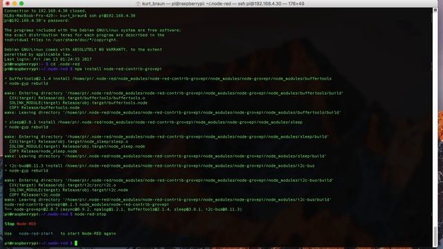 Grove Sensors with Raspberry Pi Node RED смотреть онлайн