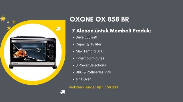 6 Rekomendasi Oven Listrik Low watt Terbaik - Di Tahun 2021 смотреть онлайн