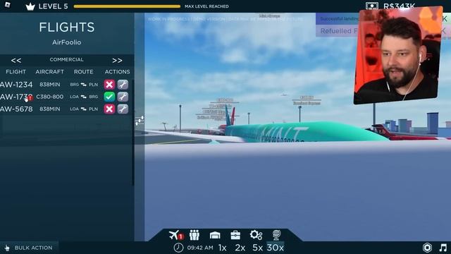 Buying My FIRST CARGO PLANE for My Company in Roblox Limitless Airline Manager смотреть онлайн