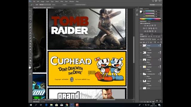 Adding Hyperlinks in Adobe Photoshop To Create An HTML Library For Your Video Games смотреть онлайн