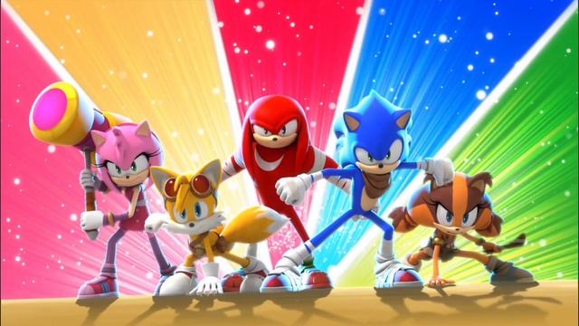 Соник Бум - Заставка | Sonic Boom - мультик для детей смотреть онлайн