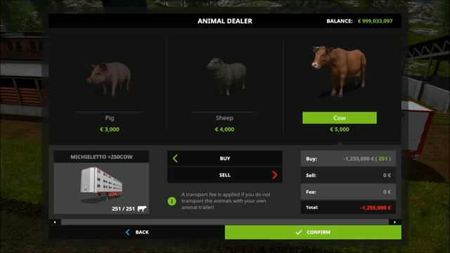 Farming Simuator 17 | +250 COW BUYING TRAILER | €1.255.0000 смотреть онлайн