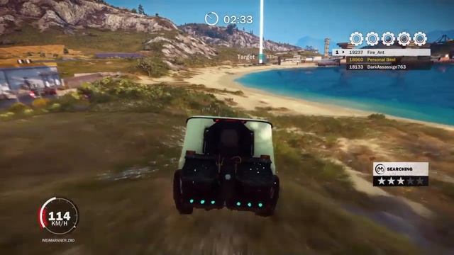 Just Cause 3 Laguna Blast Challenge: 5 gears work around for glitch смотреть онлайн