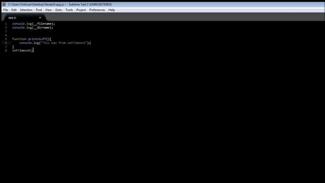 Node js Tutorial for Beginners - 3 - Global Objects and Timers смотреть онлайн