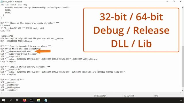 Compiling Unicorn Engine on Windows смотреть онлайн