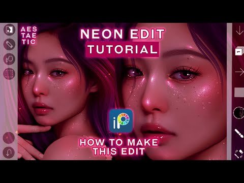 How to Make this Neon Edit | Tutorial 20 ft. Jennie смотреть онлайн