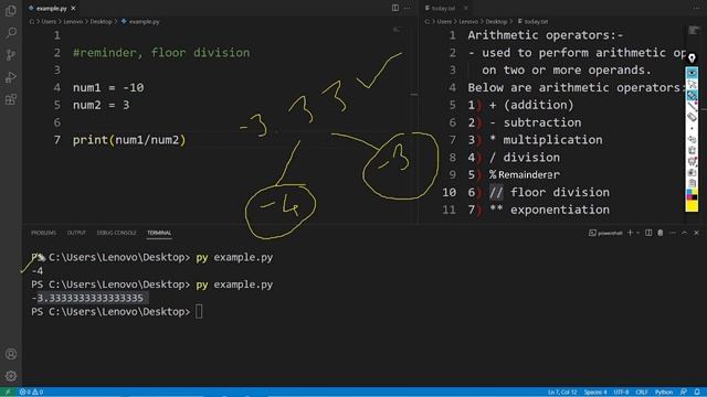 Python Tutorial for Beginners in Hindi | Operators in Python | Floor Division смотреть онлайн