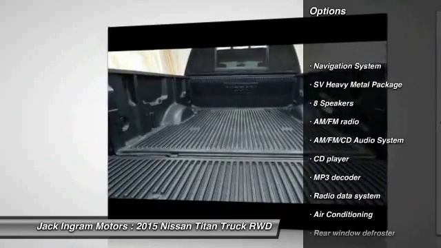 2015 Nissan Titan Montgomery AL 29468A смотреть онлайн