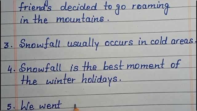 10 lines essay on How I Spent My Winter Vacation//Winter Vacation//English Essay смотреть онлайн