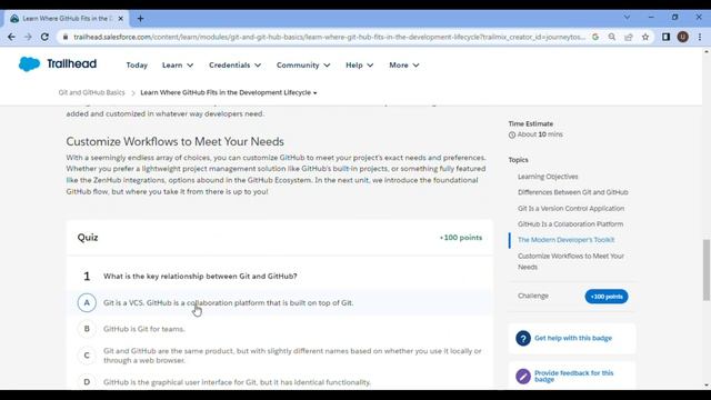 Git and GitHub Basics | Learn Where GitHub Fits in the Development Lifecycle | Salesforce/Trailhead смотреть онлайн