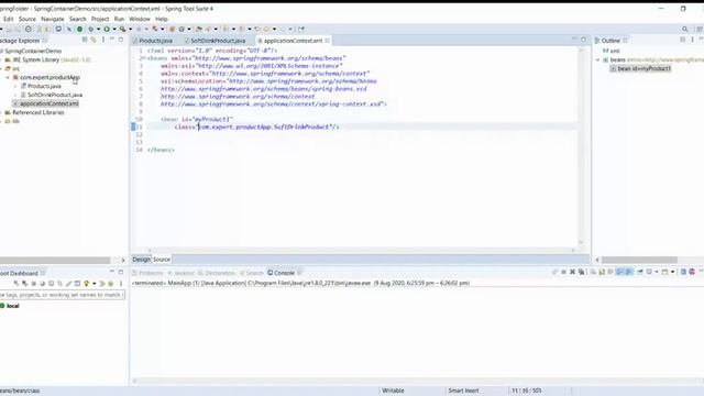2.3 How to do XML Configuration in Java Spring Part 2 смотреть онлайн