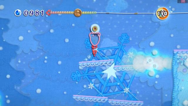 Frosty Wheel | Kirby's Epic Yarn | Walkthrough, No Commentary, 4K, Wii смотреть онлайн