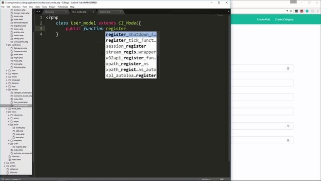 Build A Codeigniter PHP App - Part 6 смотреть онлайн