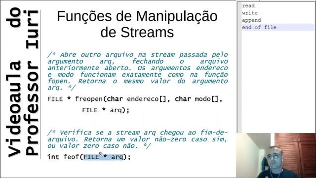 Linguagem C: Entrada e Saída - Arquivos смотреть онлайн