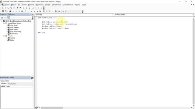 Recorre con VBA Todas las Tablas de un Libro de Excel смотреть онлайн