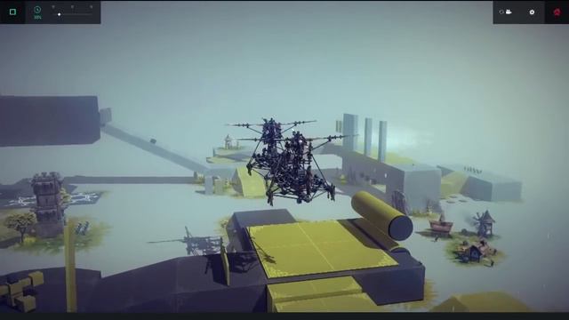 Besiege Dual Swashplate Chinook Helicopter