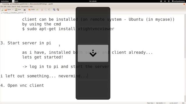 Running Pi Headless - with GUI part3 смотреть онлайн
