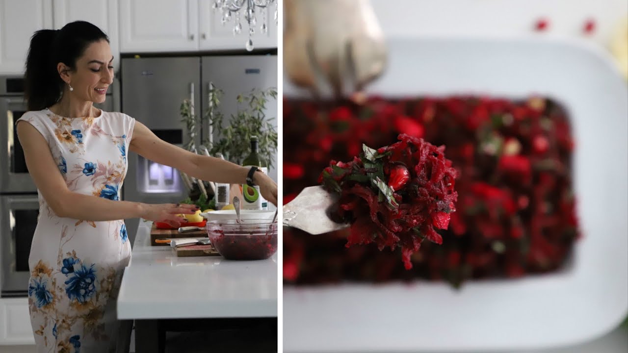 Изумительно Вкусный и Полезный Салат из Свёклы и Граната - Рецепт от Эгине - Heghineh смотреть онлайн