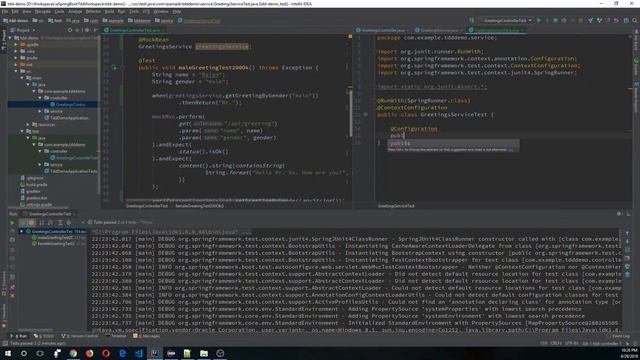Test Driven Development of Microservice with SpringBoot Java 2 смотреть онлайн