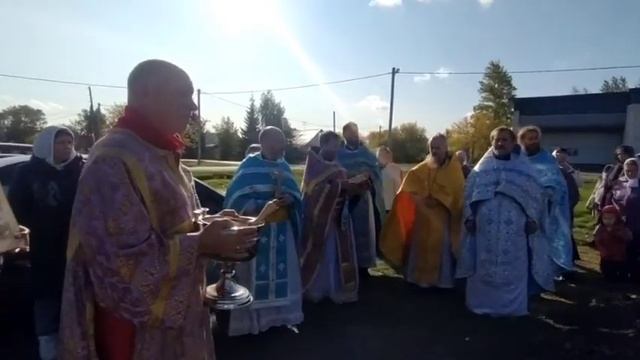 Престольный праздник нового, строящегося Храма