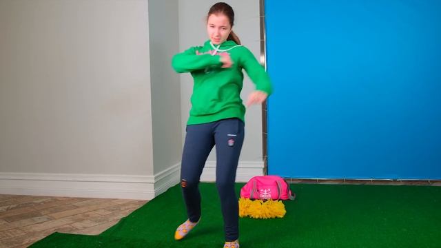 Что придумали девочки на тренировке?