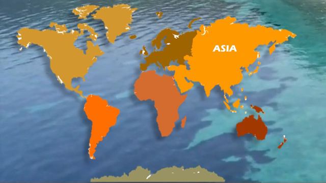 CONTOINENTS - OCEANS // 5TH CLASS // ENVIRONMENTAL STUDIES смотреть онлайн