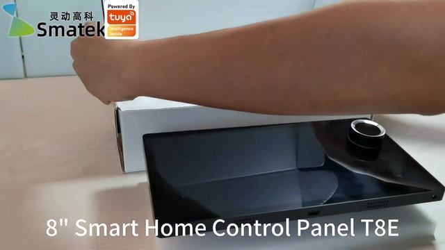 SMATEK 8" Smart Home Automation Dashboard Tablet Touch Control Panel TUYA Zigbee Hub for US EU ASIA смотреть онлайн