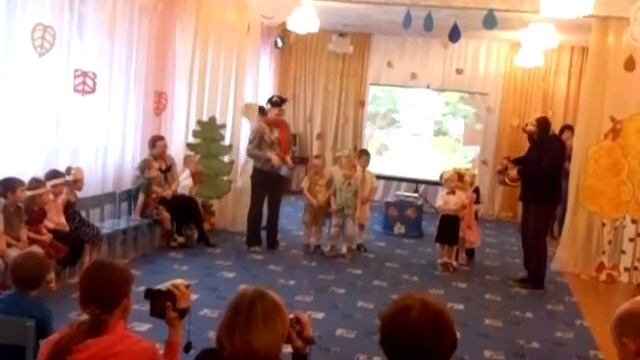 Осенины в средней группе "Теремок",2013 смотреть онлайн