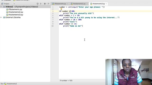 If else python: Part 2 смотреть онлайн